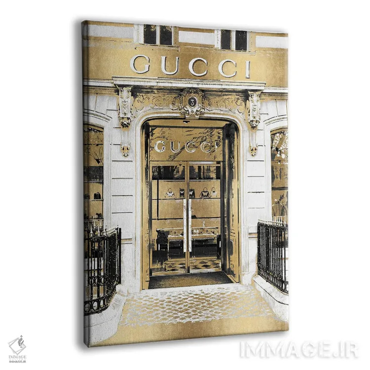 تابلو دکوراتیو ورودی طراح VIII اثر مدلین بلیک - نمای پرسپکتیو محصول