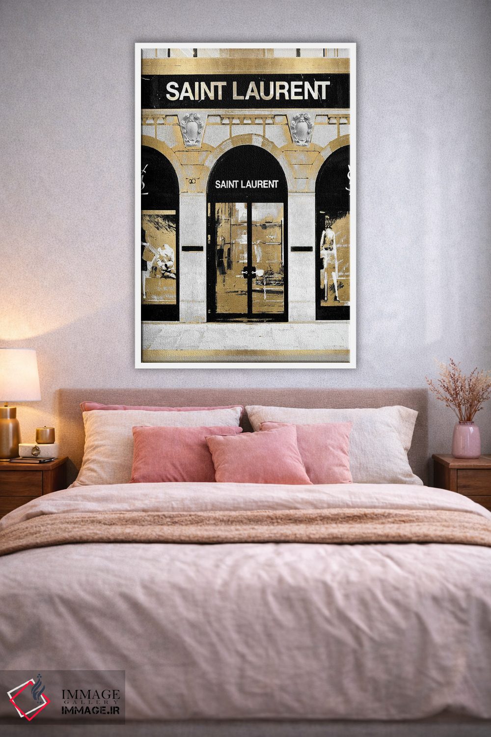 تابلو دکوراتیو ورودی طراح VII اثر مدلین بلیک - D1W