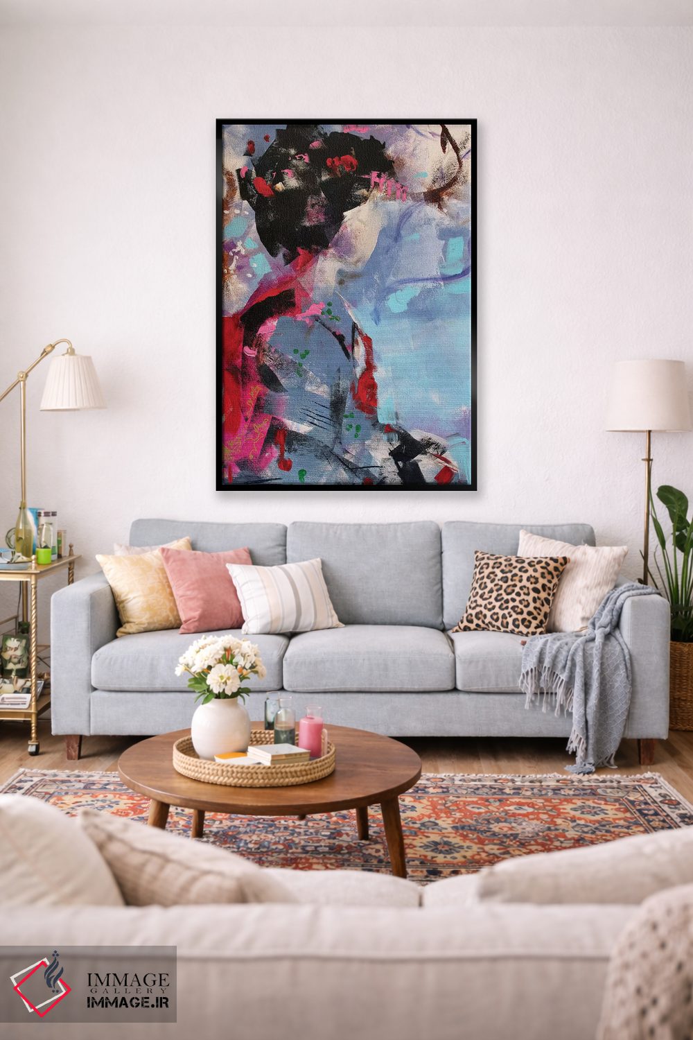 تابلو دکوراتیو گیشای کوچک II اثر مارینا دل پوزو - D1B