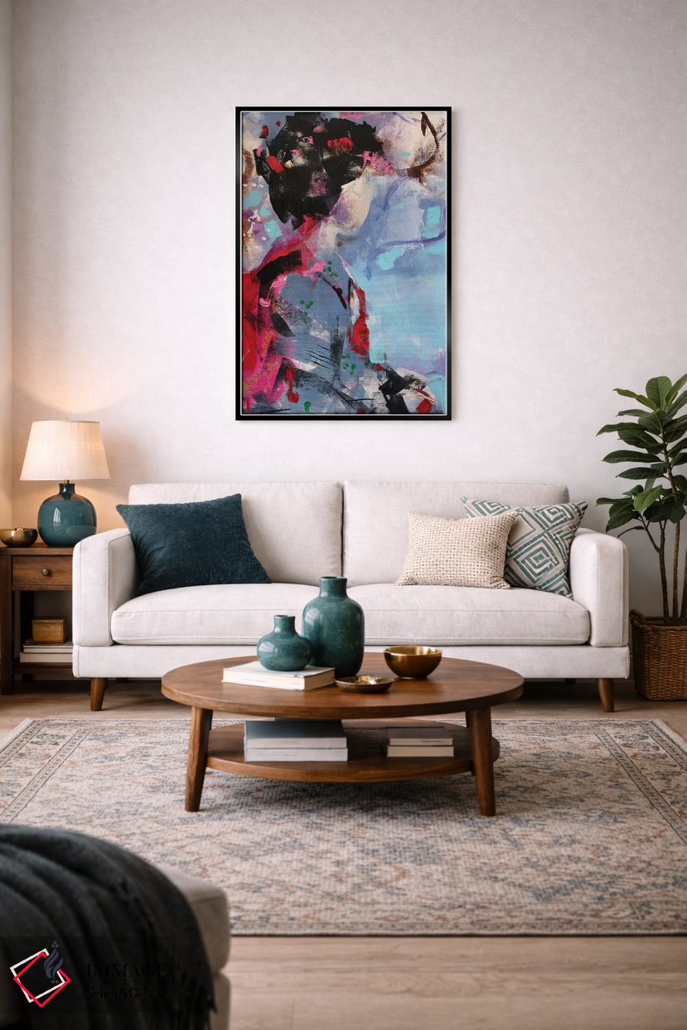 تابلو دکوراتیو گیشای کوچک II اثر مارینا دل پوزو - D4B