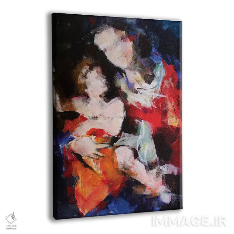 تابلو دکوراتیو مادونا X اثر مارینا دل پوزو - نمای پرسپکتیو محصول