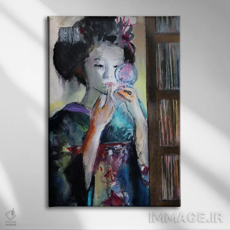 تابلو دکوراتیو آشتی اثر مارینا دل پوزو - نمای روبهرو روی دیوار