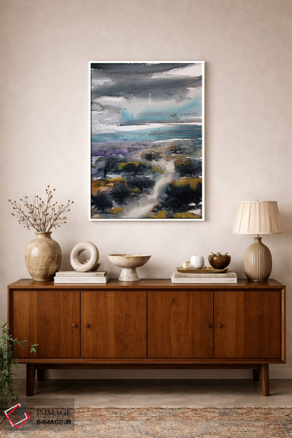 تابلو دکوراتیو جنگل بلوط اثر مارینا دل پوزو - D1W