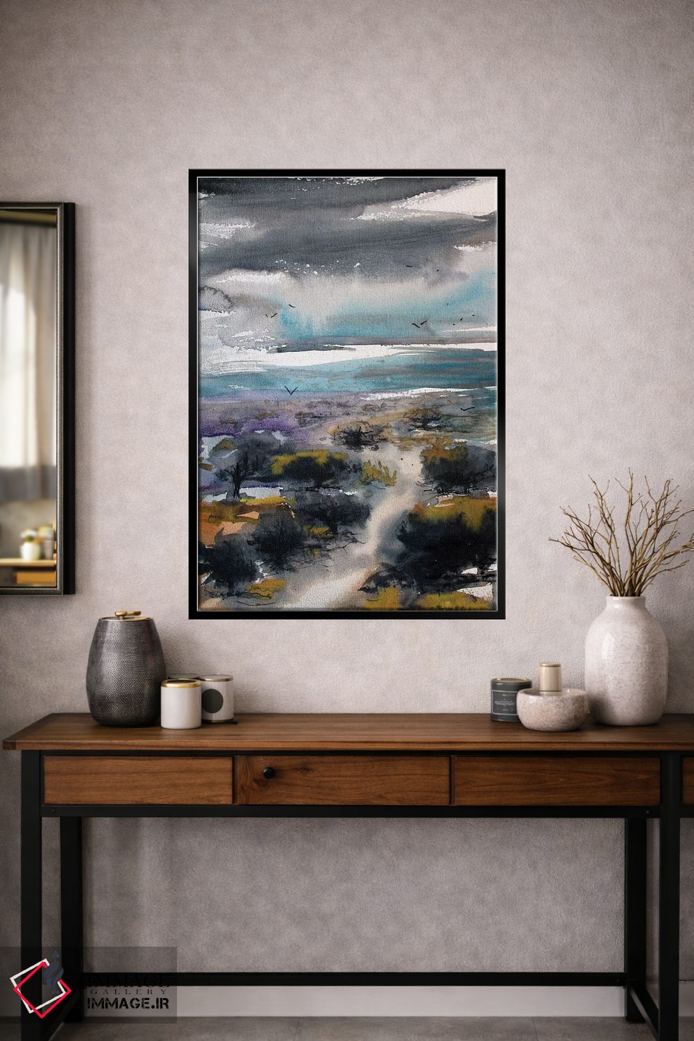 تابلو دکوراتیو جنگل بلوط اثر مارینا دل پوزو - D2B