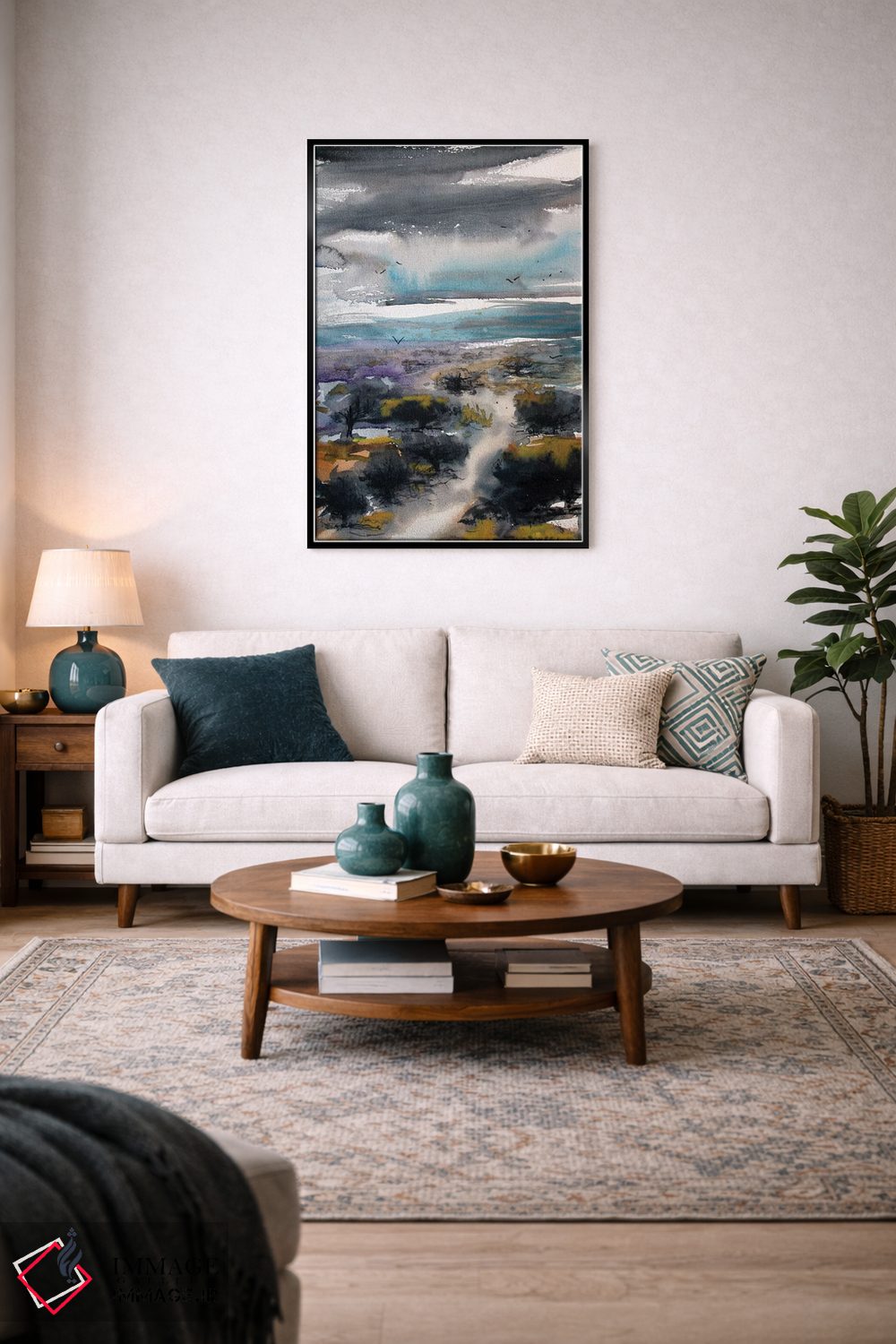 تابلو دکوراتیو جنگل بلوط اثر مارینا دل پوزو - D4B