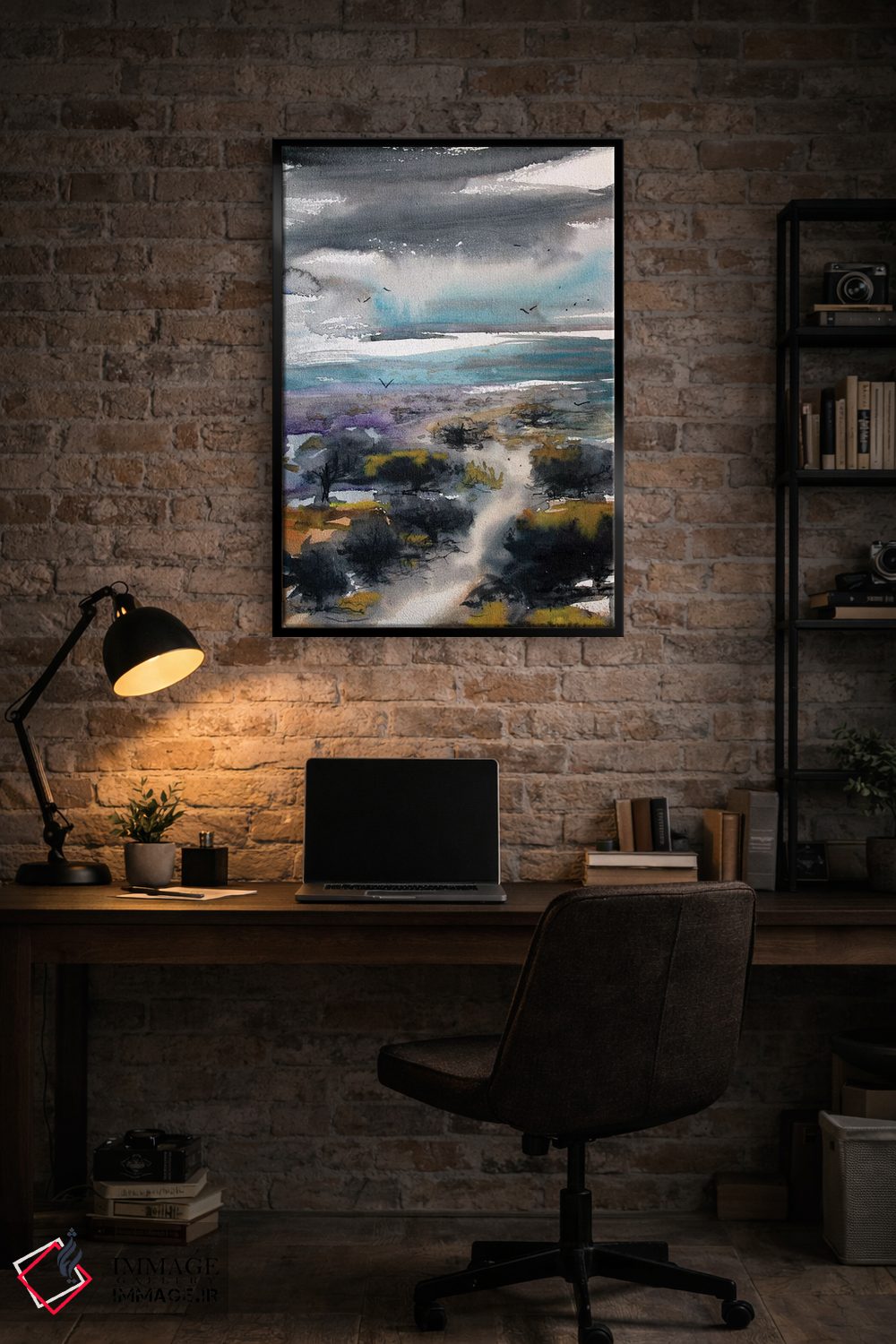 تابلو دکوراتیو جنگل بلوط اثر مارینا دل پوزو - D5B