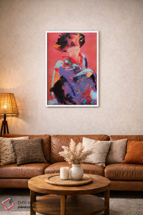 تابلو دکوراتیو گیشا ششم اثر مارینا دل پوزو - D2W