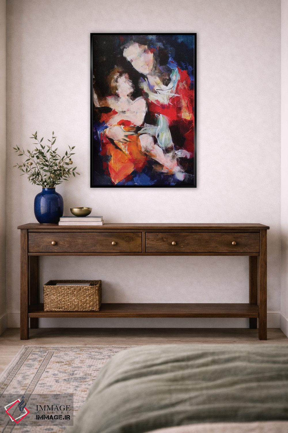 تابلو دکوراتیو مادونا X اثر مارینا دل پوزو - D6B