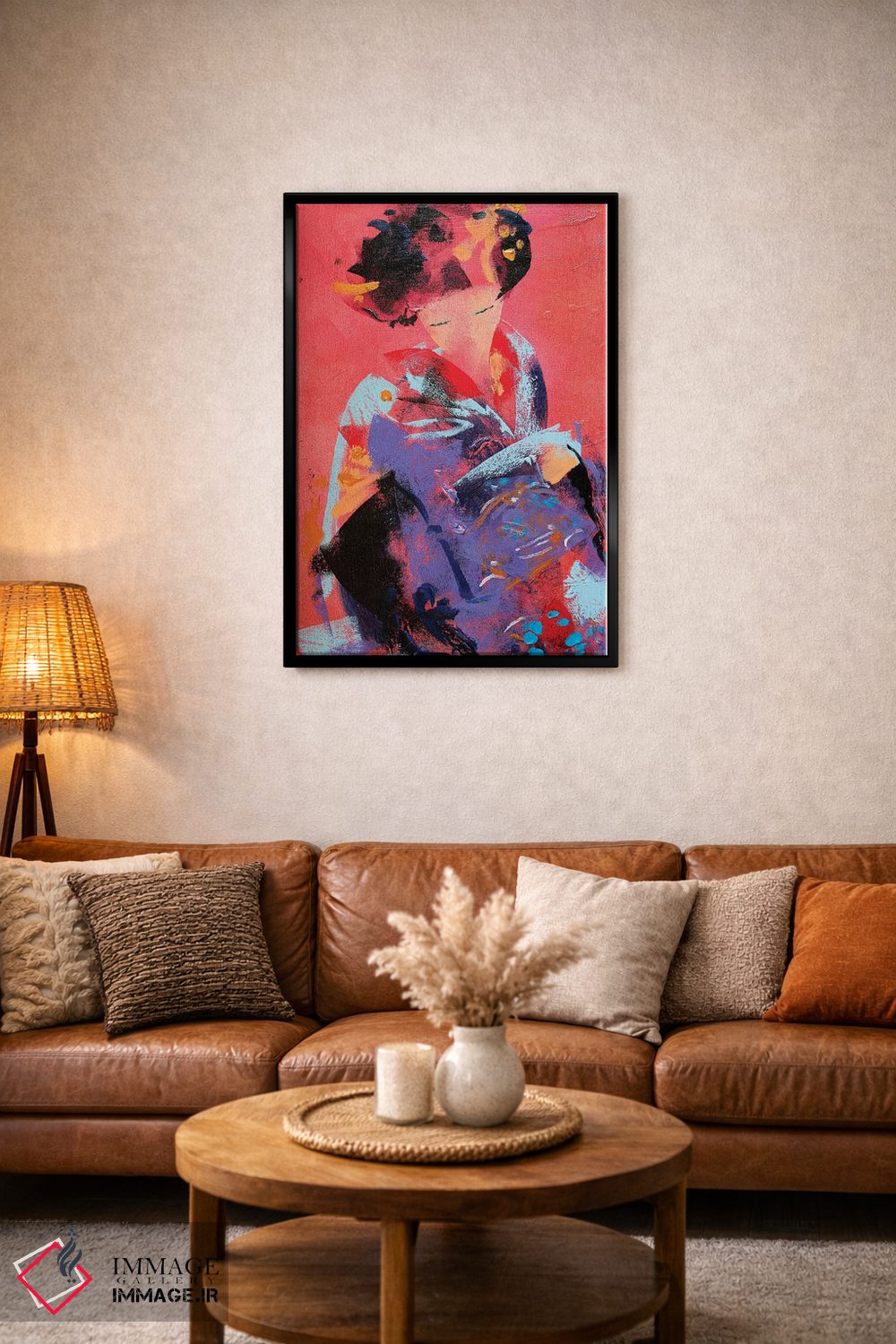 تابلو دکوراتیو گیشا ششم اثر مارینا دل پوزو - D4B