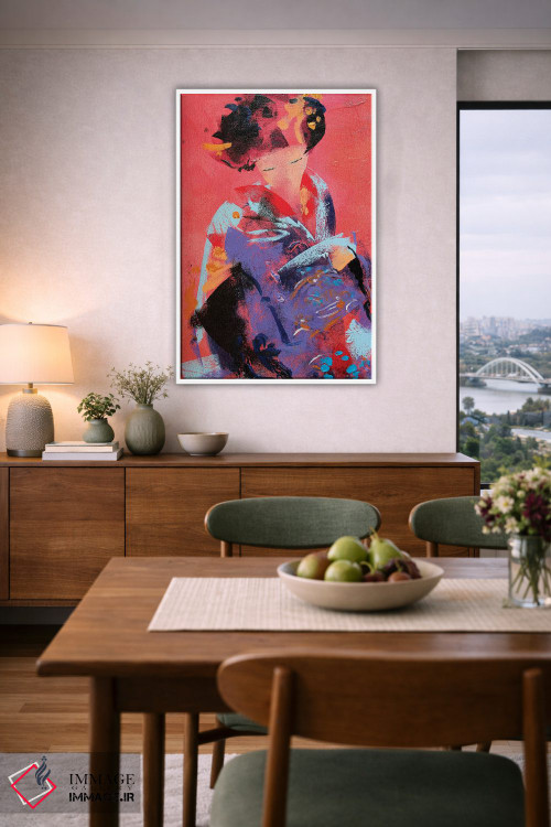 تابلو دکوراتیو گیشا ششم اثر مارینا دل پوزو - D6W