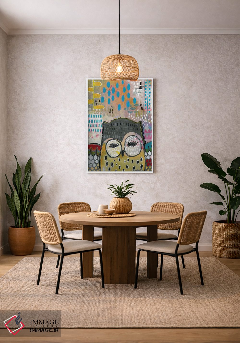 تابلو دکوراتیو آنچه می جویی، تو را می جوید اثر مادارا میسون - D4W