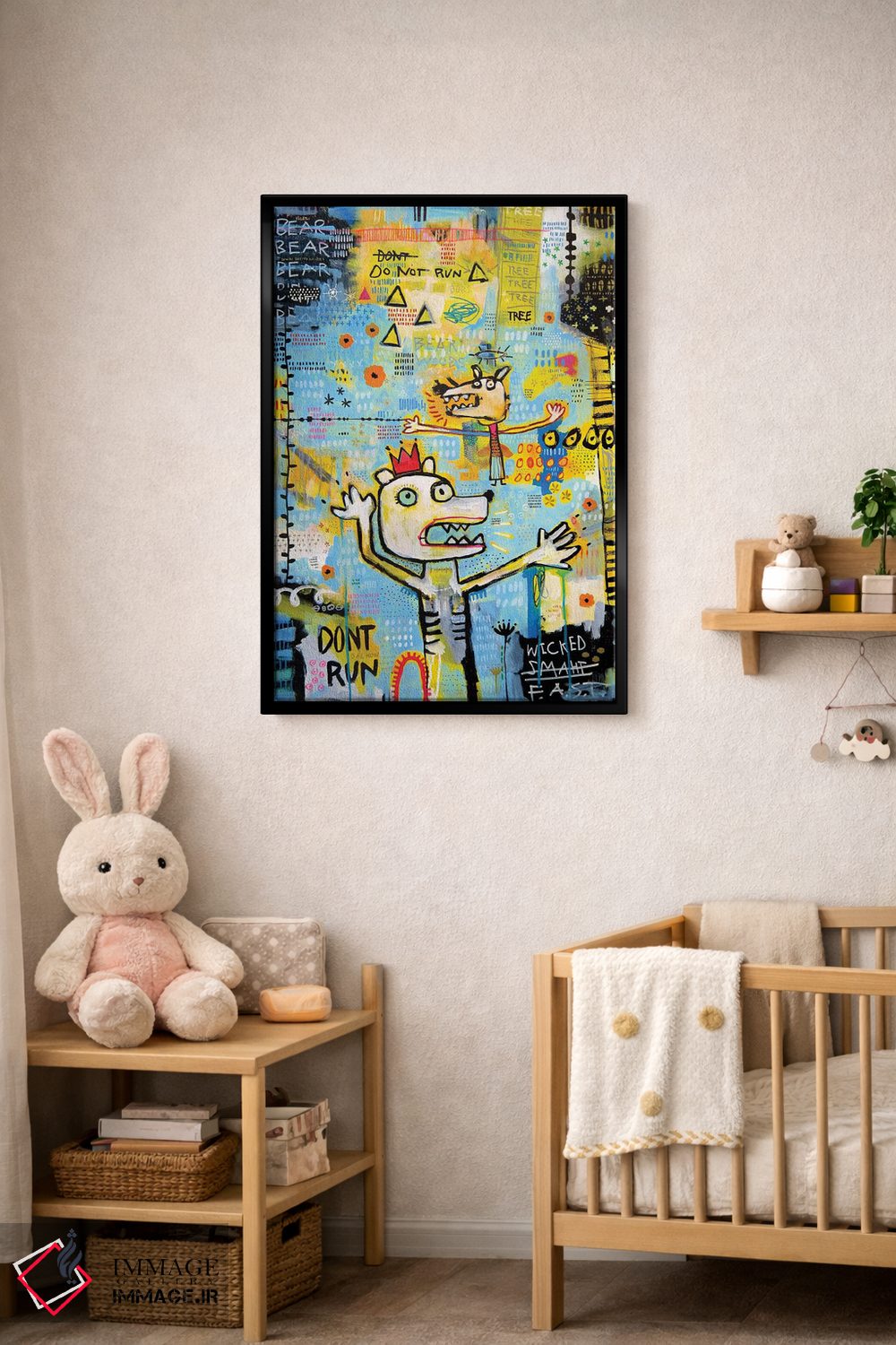 تابلو دکوراتیو دب اکبر اثر مادارا میسون - D4B