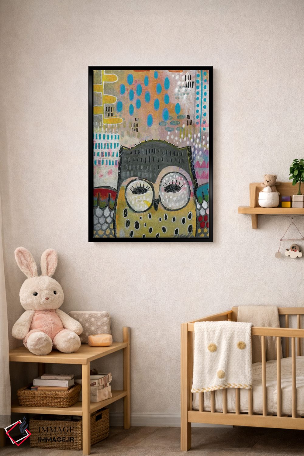 تابلو دکوراتیو آنچه می جویی، تو را می جوید اثر مادارا میسون - D5B