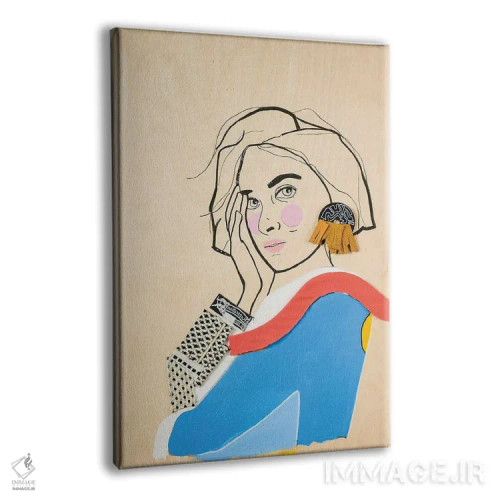 تابلو دکوراتیو او دوازده اثر مردیت استیل - نمای پرسپکتیو محصول