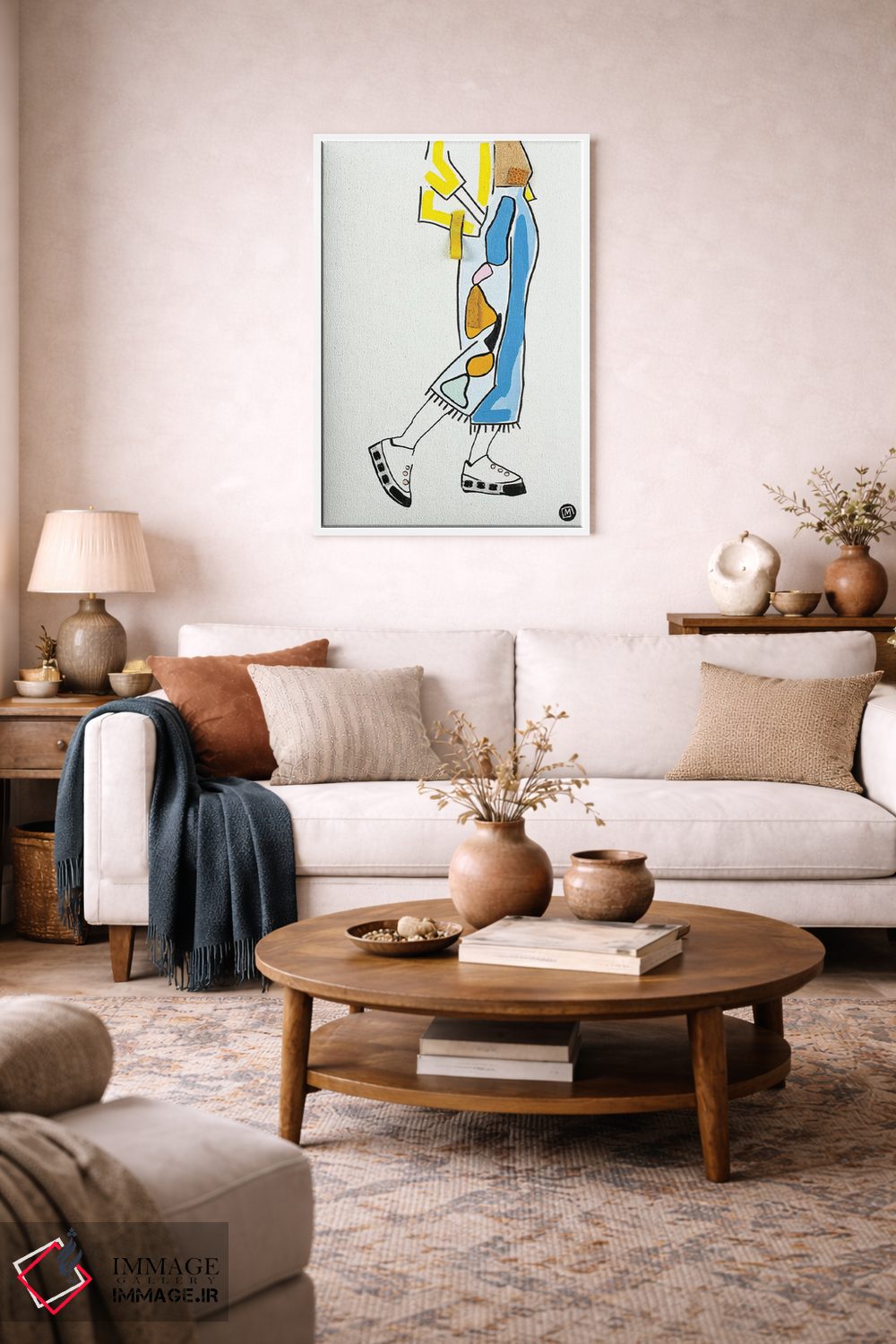 تابلو دکوراتیو او سیزده اثر مردیت استیل - D1W