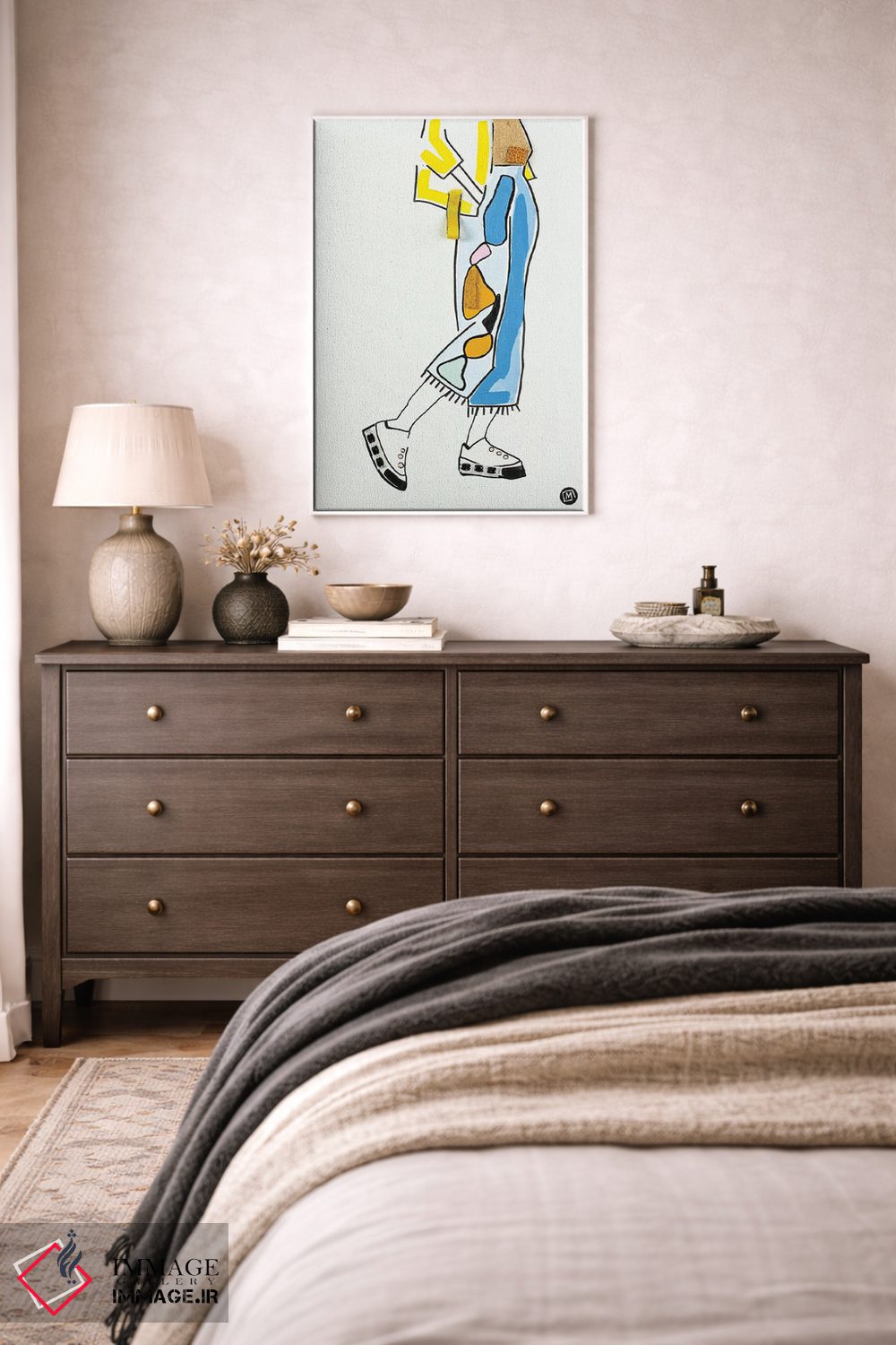 تابلو دکوراتیو او سیزده اثر مردیت استیل - D2W