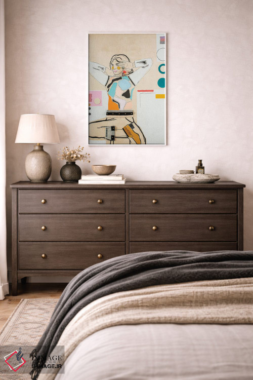 تابلو دکوراتیو او شانزده اثر مردیت استیل - D3W