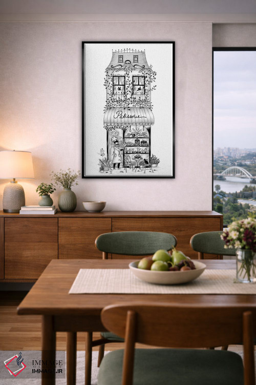 تابلو دکوراتیو قنادی اثر مادالینا تنتارئانو - D6B