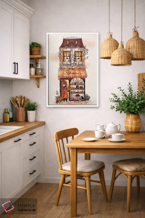 تابلو دکوراتیو رنگ قنادی اثر مادالینا تنتارئانو - D6W