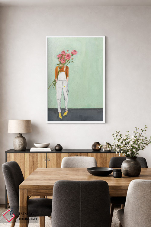 تابلو دکوراتیو رز اثر مردیت استیل - D2W