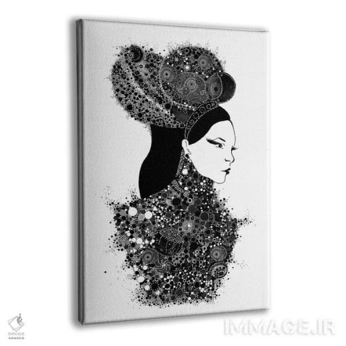 تابلو دکوراتیو او یک بانو است اثر مادالینا تنتارئانو - نمای پرسپکتیو محصول