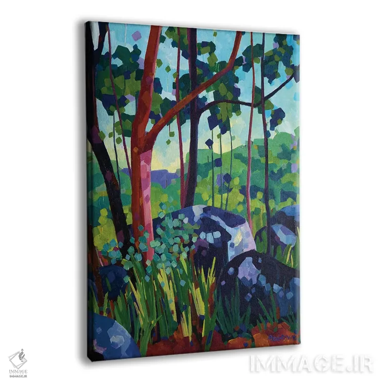 تابلو دکوراتیو اجتماع اثر ملیسا رید-دیواین - نمای پرسپکتیو محصول