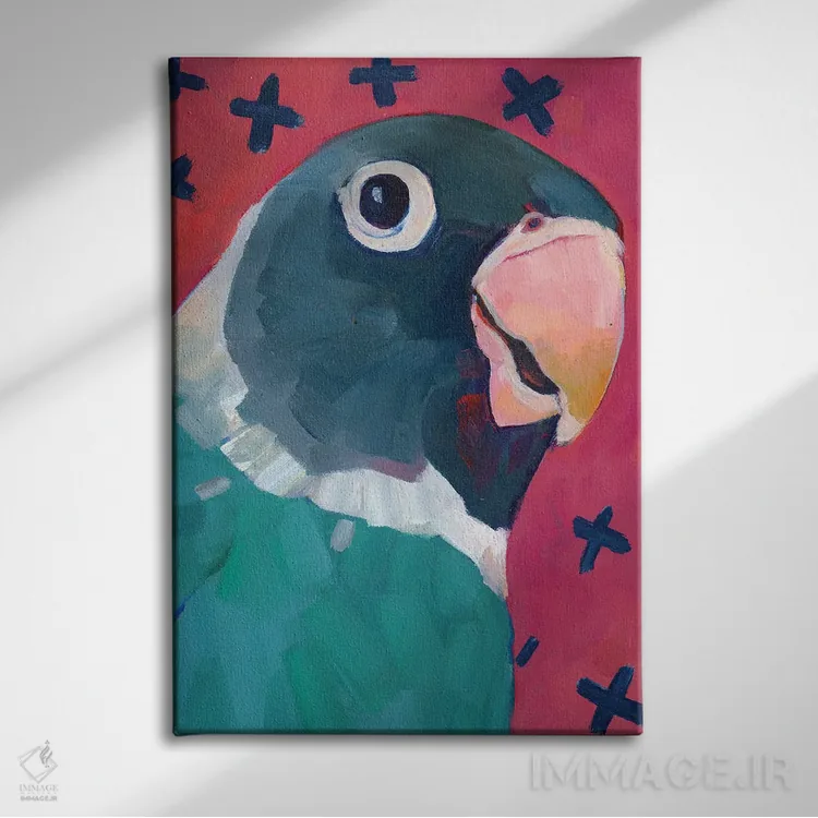 تابلو دکوراتیو کلاید اثر ملیسا رید-دیواین - نمای روبهرو روی دیوار