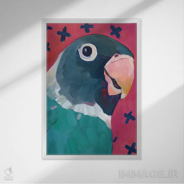 تابلو دکوراتیو کلاید اثر ملیسا رید-دیواین - نمای قابدار سفید