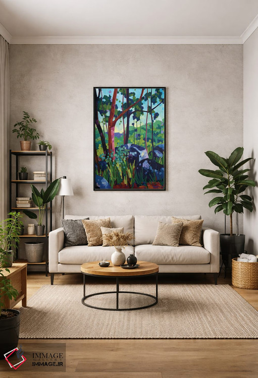 تابلو دکوراتیو اجتماع اثر ملیسا رید-دیواین - D1B