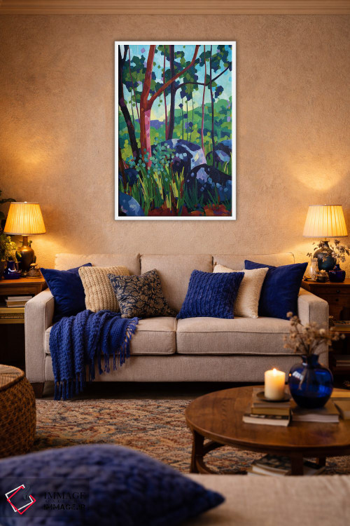 تابلو دکوراتیو اجتماع اثر ملیسا رید-دیواین - D3W