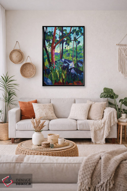 تابلو دکوراتیو اجتماع اثر ملیسا رید-دیواین - D4B