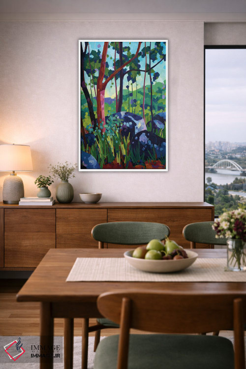 تابلو دکوراتیو اجتماع اثر ملیسا رید-دیواین - D6W