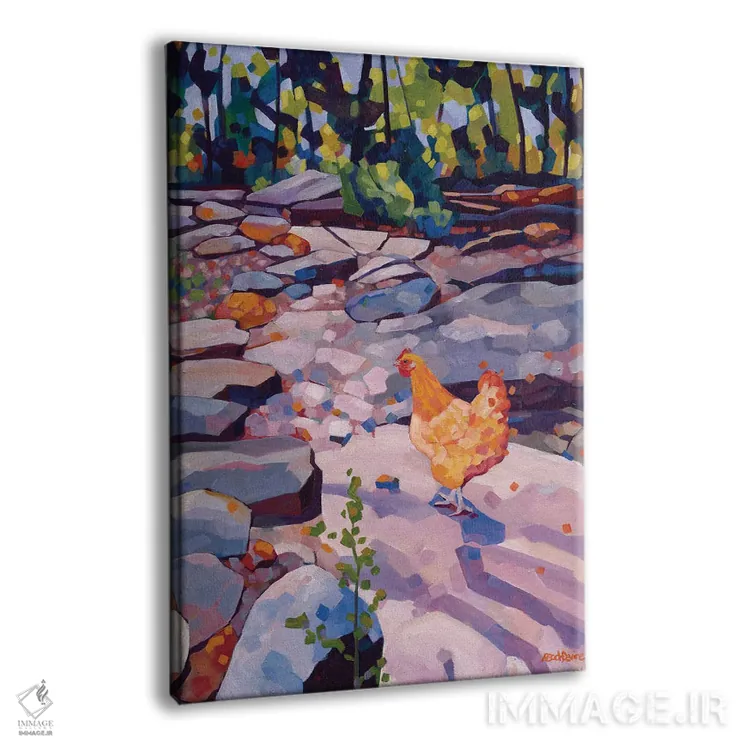 تابلو دکوراتیو یافتن مسیر خودم اثر ملیسا رید-دیواین - نمای پرسپکتیو محصول