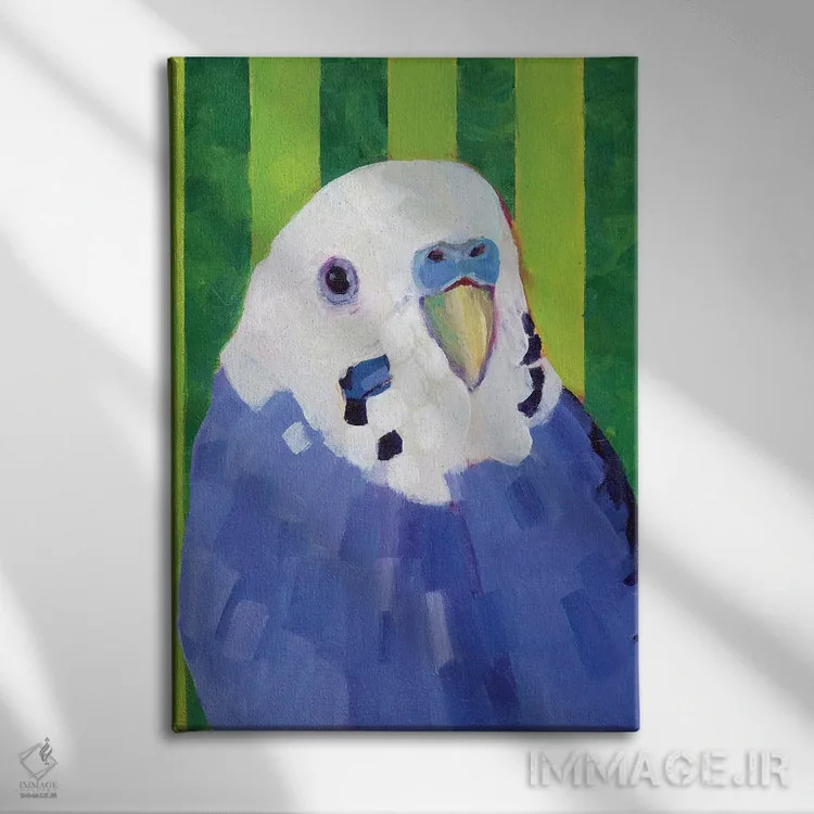 تابلو دکوراتیو تونی چاق اثر ملیسا رید-دیواین - نمای روبهرو روی دیوار