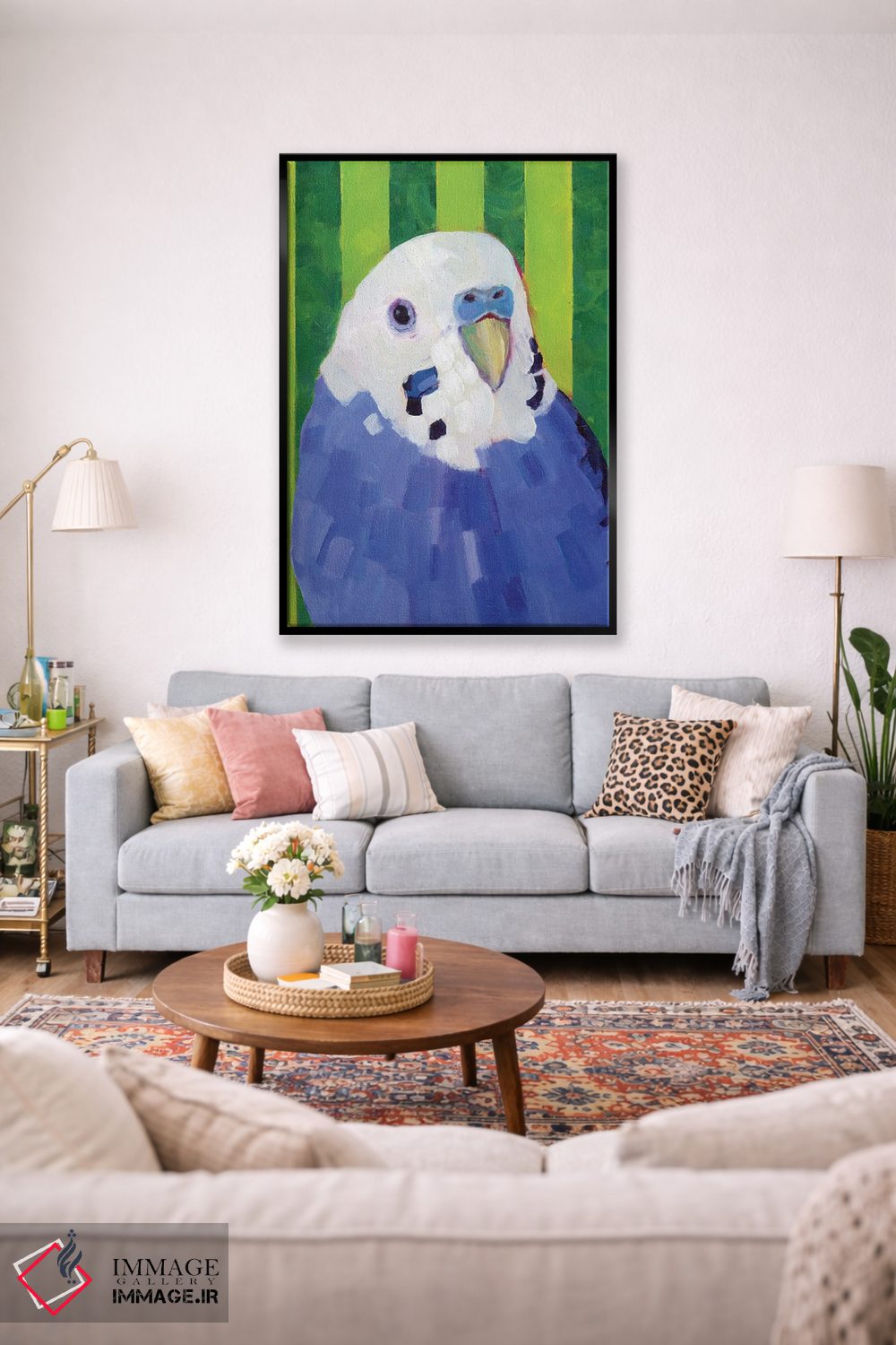 تابلو دکوراتیو تونی چاق اثر ملیسا رید-دیواین - D1B