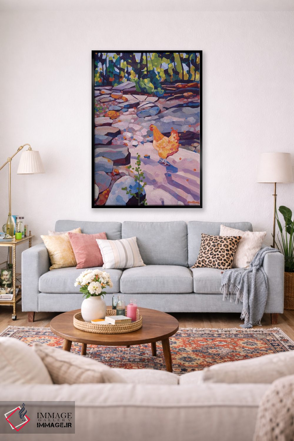 تابلو دکوراتیو یافتن مسیر خودم اثر ملیسا رید-دیواین - D1B