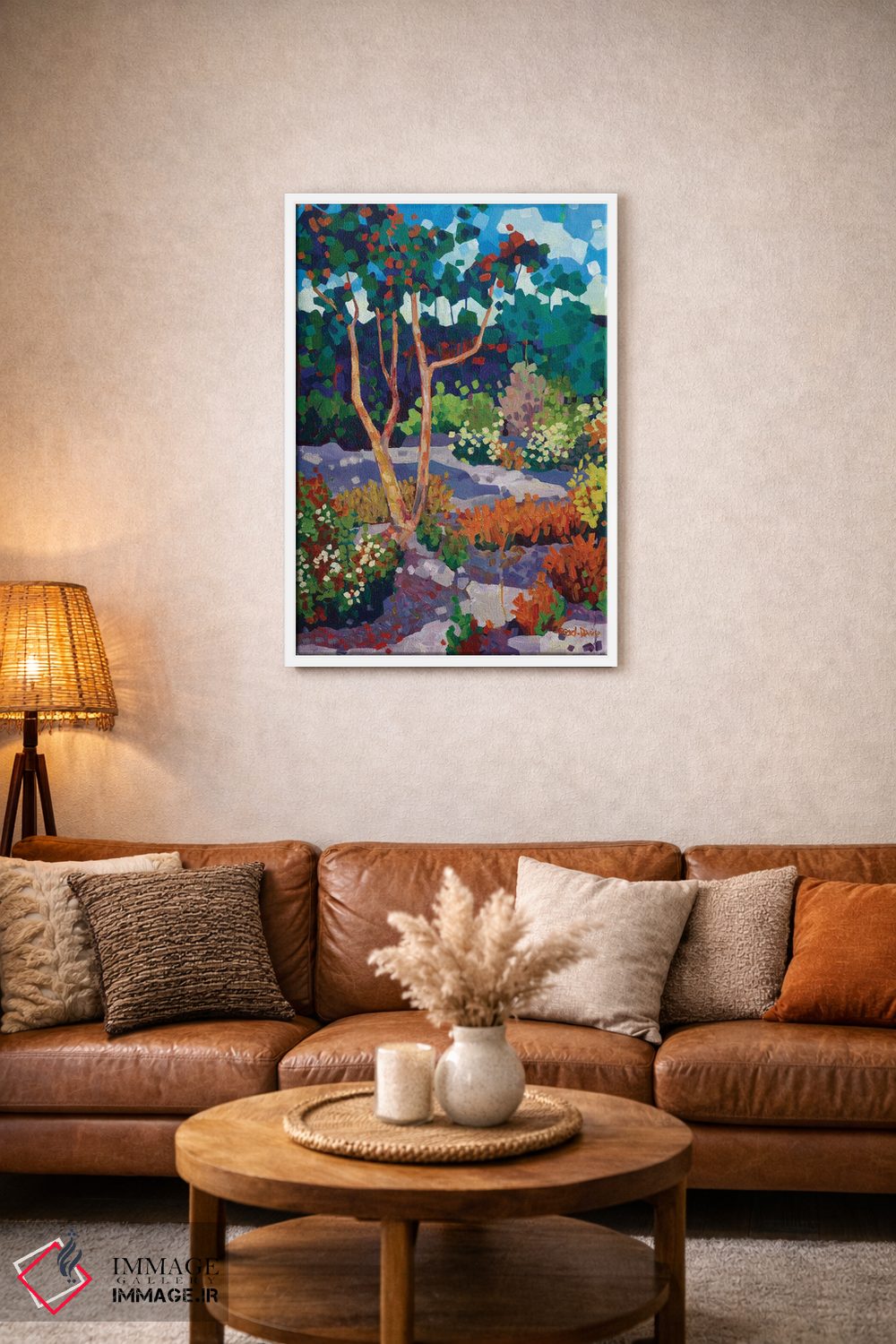 تابلو دکوراتیو من به رنگ ها خواب می بینم اثر ملیسا رید-دیواین - D2W