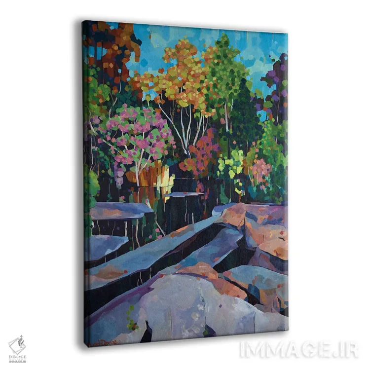 تابلو دکوراتیو آرامش اثر ملیسا رید-دیواین - نمای پرسپکتیو محصول