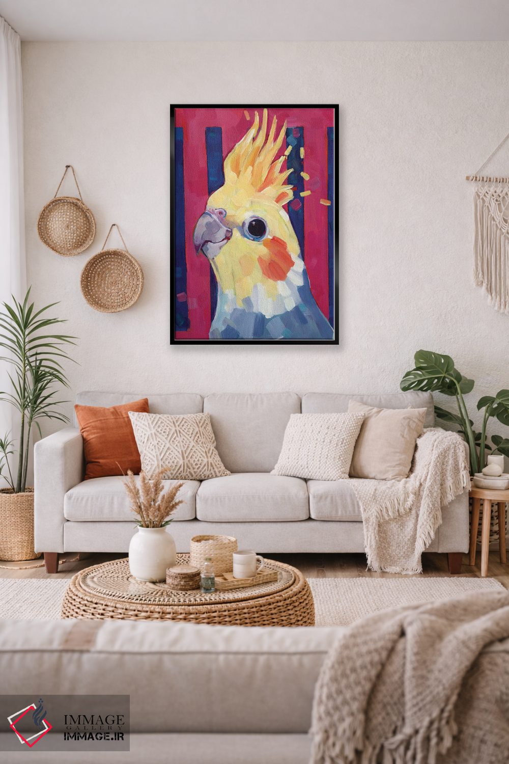 تابلو دکوراتیو زمزمه ها اثر ملیسا رید-دیواین - D2B