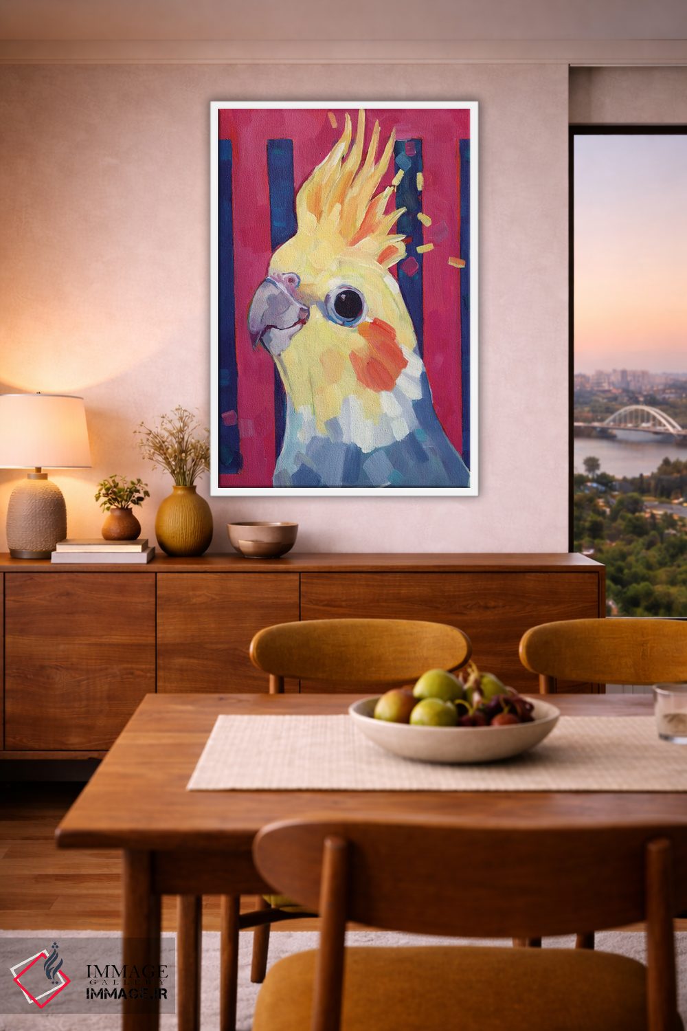 تابلو دکوراتیو زمزمه ها اثر ملیسا رید-دیواین - D5W