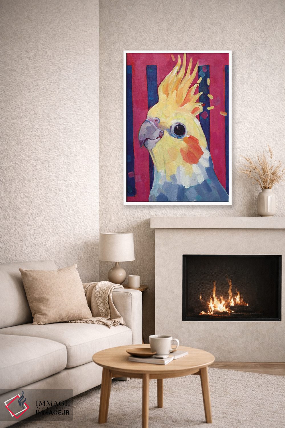 تابلو دکوراتیو زمزمه ها اثر ملیسا رید-دیواین - D6W