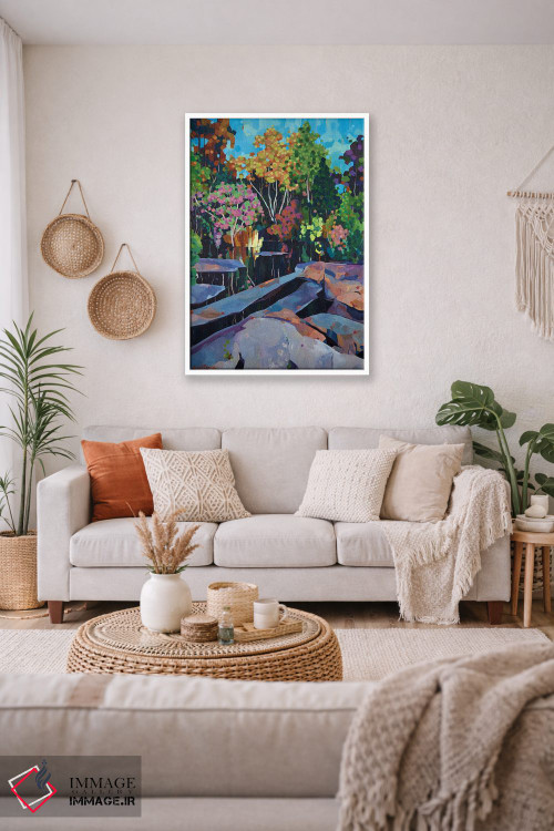 تابلو دکوراتیو آرامش اثر ملیسا رید-دیواین - D2W