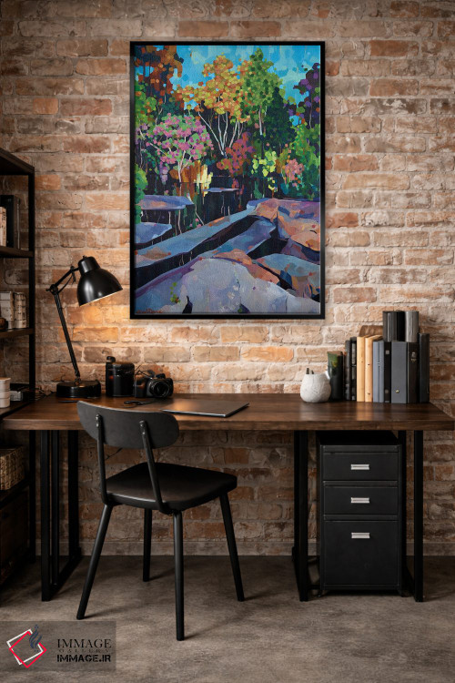 تابلو دکوراتیو آرامش اثر ملیسا رید-دیواین - D5B