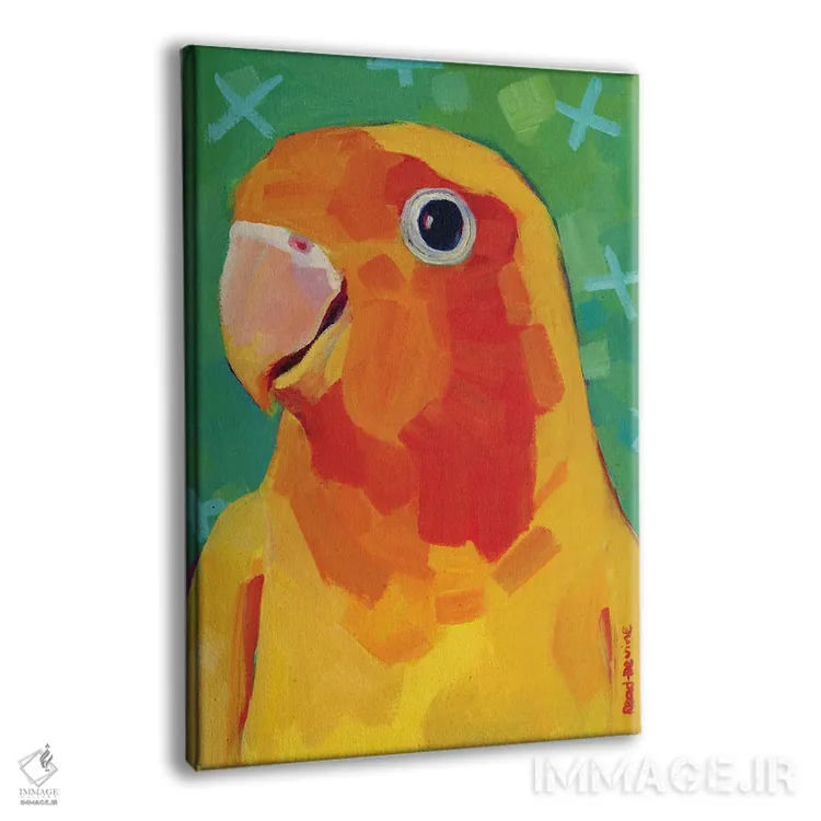 تابلو دکوراتیو بانی اثر ملیسا رید-دیواین - نمای پرسپکتیو محصول