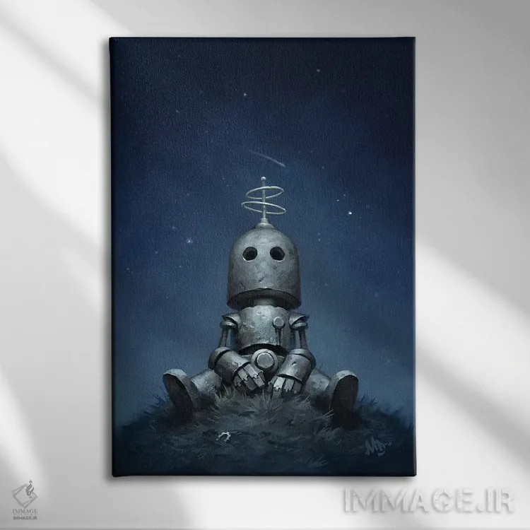 تابلو دکوراتیو وقفه اثر مت دیکسون - نمای روبهرو روی دیوار