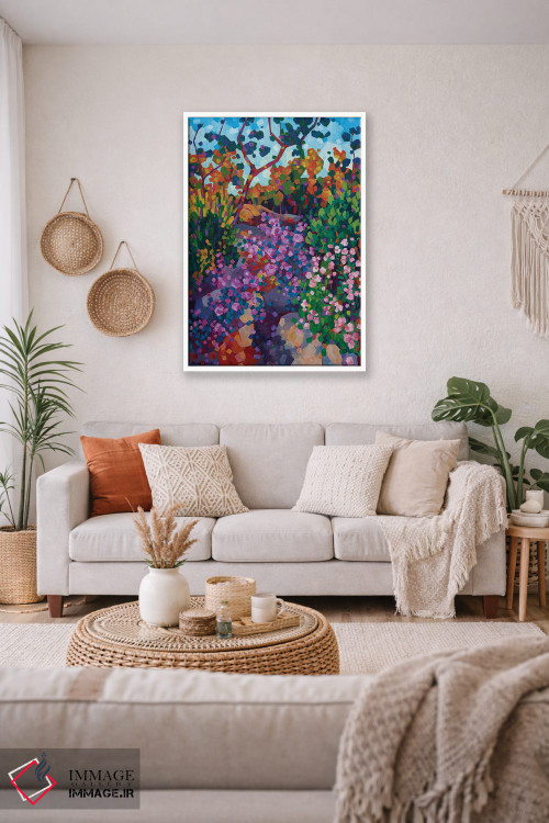 تابلو دکوراتیو زمین آراسته اثر ملیسا رید-دیواین - D1W