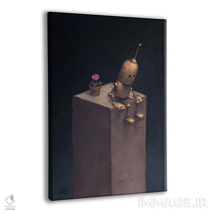 تابلو دکوراتیو پادشاهی اثر مت دیکسون - نمای پرسپکتیو محصول