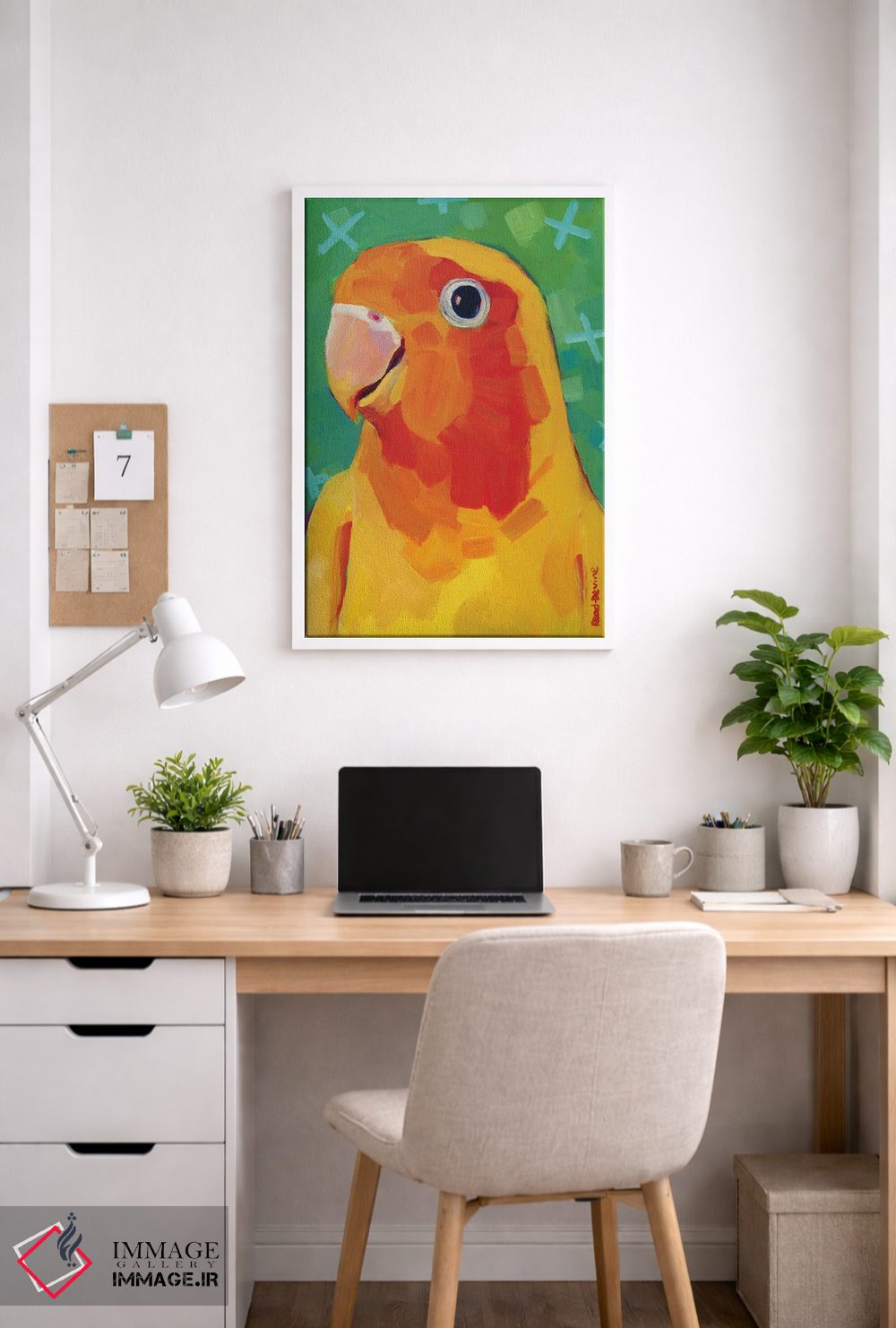 تابلو دکوراتیو بانی اثر ملیسا رید-دیواین - D4W