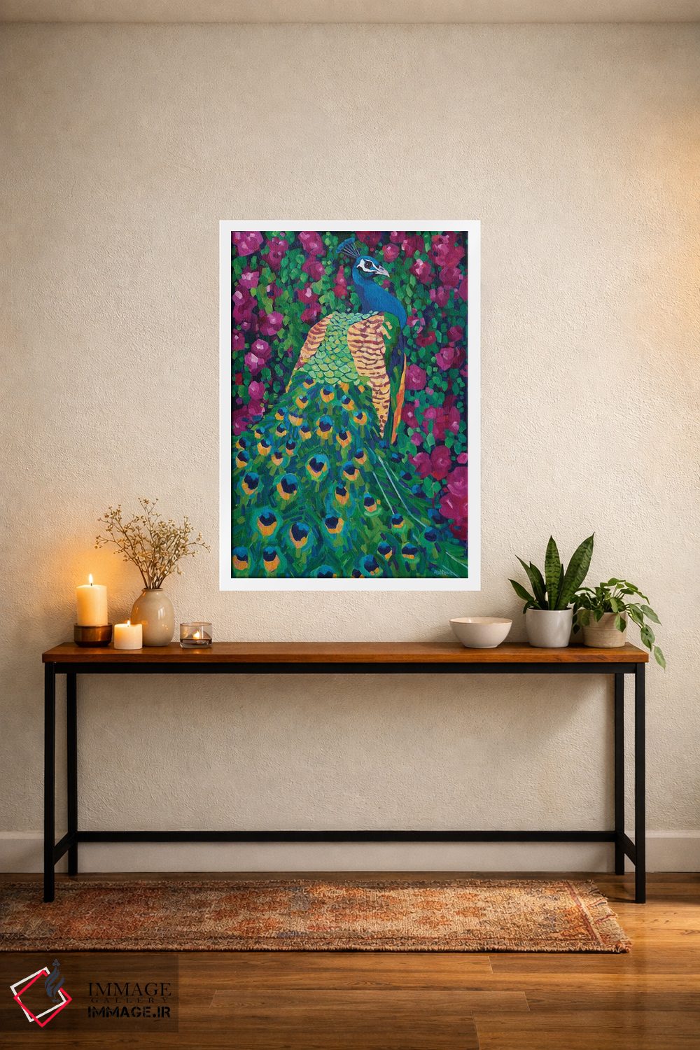 تابلو دکوراتیو باغ ملکه اثر ملیسا رید-دیواین - D3W