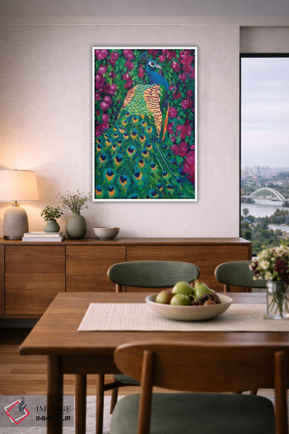 تابلو دکوراتیو باغ ملکه اثر ملیسا رید-دیواین - D6W